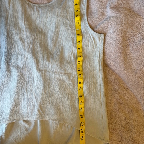 Light and Airy, Cream Sleeveless Top and Pants Set Size M NWOT Never Worn - Picture 5 of 8